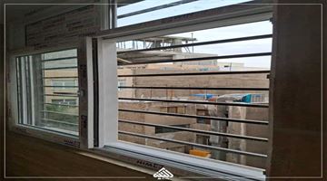 نصب و تعویض پنجره فدیمی با دو جداره در منزل مشتری جناب مسگر نژاد